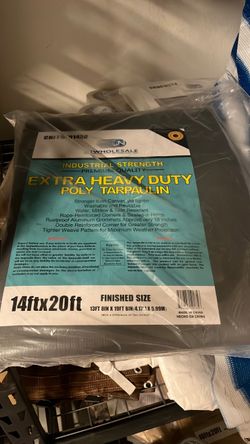 14x20 tarp extra heavy tarp water proof