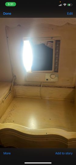 Vintage Vanity With Seat