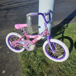 Kids Bike Barbie 16", Very Good Condition, 3-7 Years 