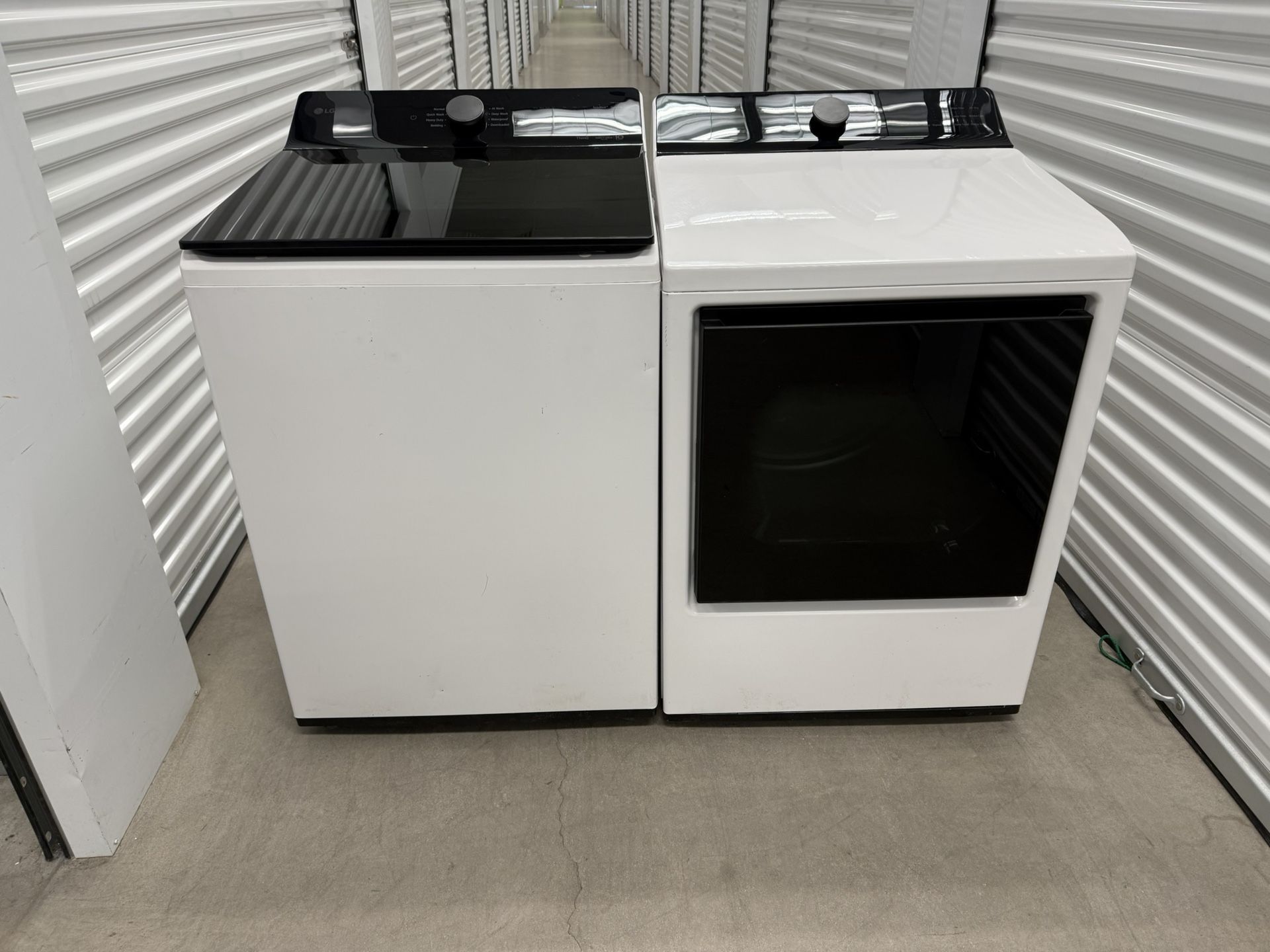 LG Washer And Electric Dryer