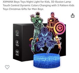 4 In 1 Marvel 3D Creative Visualization Lapm