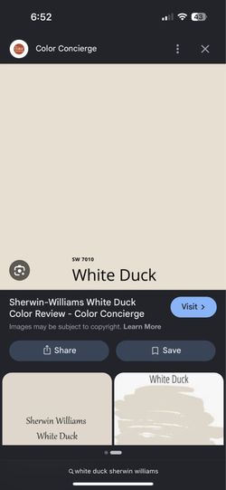 Paint Promar 400 eggshell color white duck interior