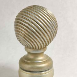 Gold Finial Paperweight Shelf/Desk Art