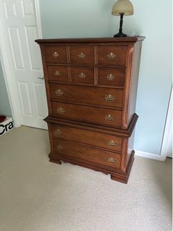Wood dresser