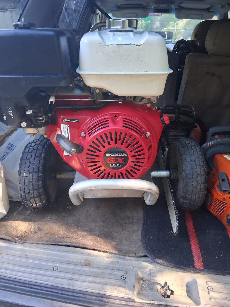 Honda Gx390, 4000psi, 4.0gpm ,Commercial Pressure Washer