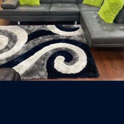 Ibiza Sleek Gray Leather Sectional Sofa W/Ottoman---Only $999---Wow!!!---Delivery Available 