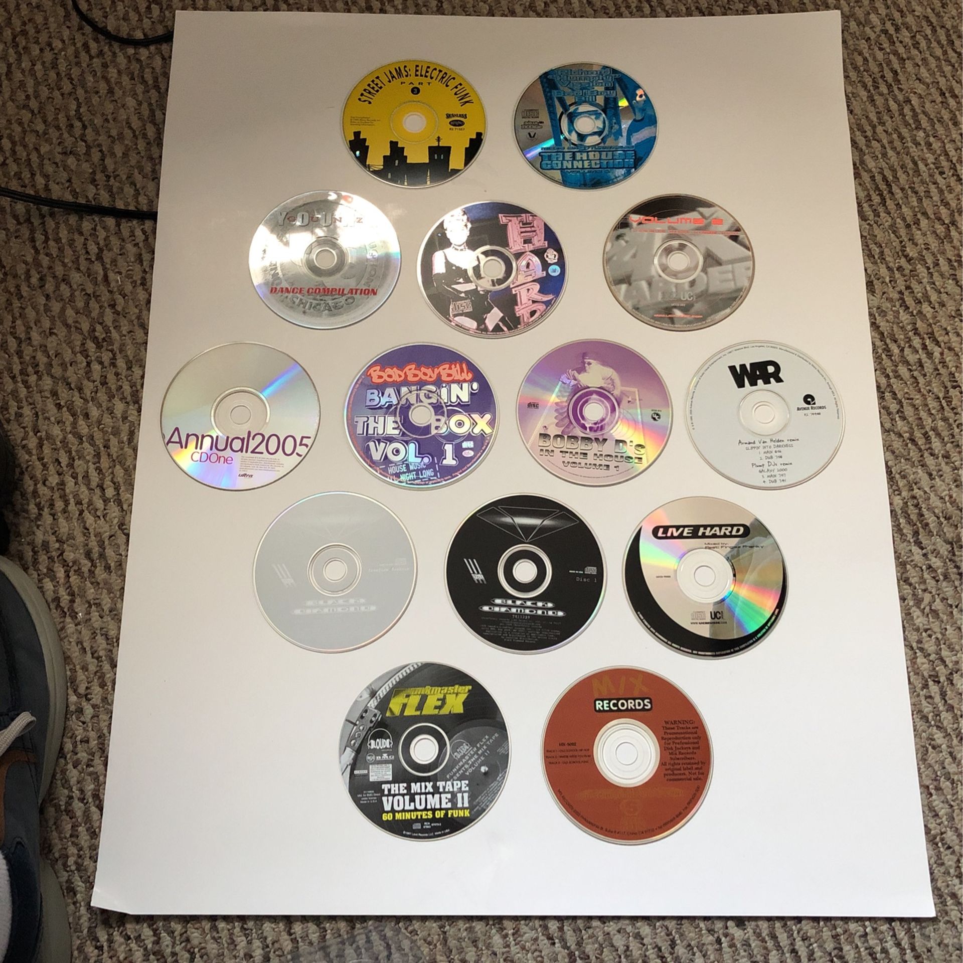 Dance, Funk House Techno CDs