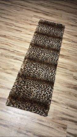 Leopard Print Rug 
