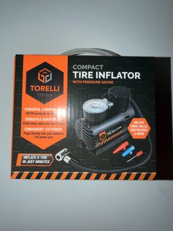 Portable tire inflator