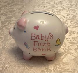 Baby's First Piggy Bank By Russ