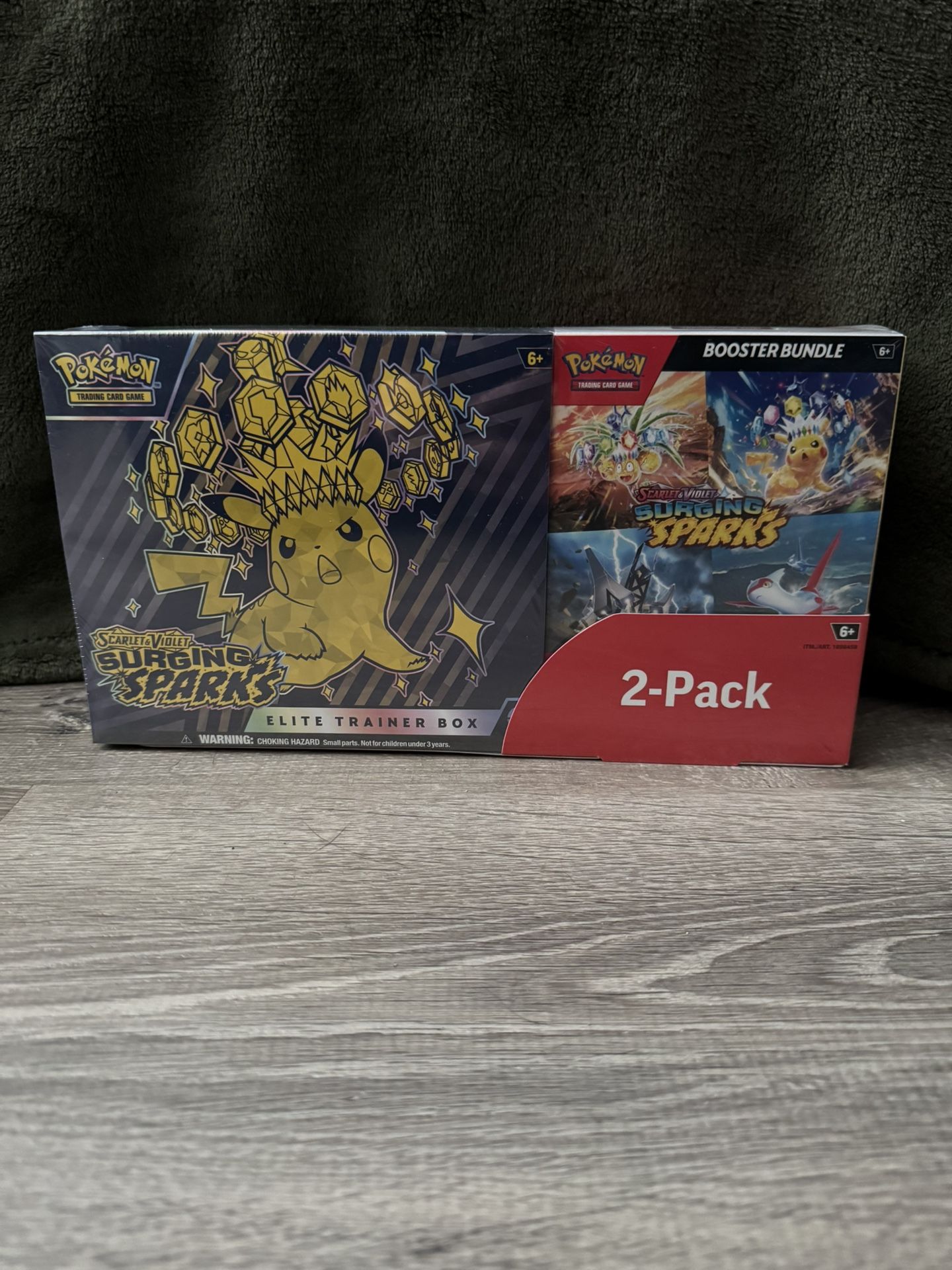Pokémon Surging Sparks ETB 2-pack Bundle