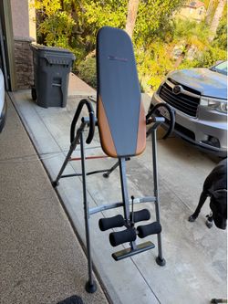 Inversion table