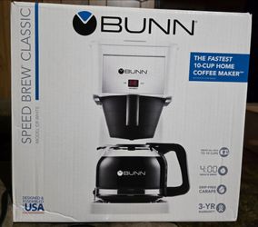 BUNN - Velocity Brew Orignal 10-Cup Coffee Maker - White