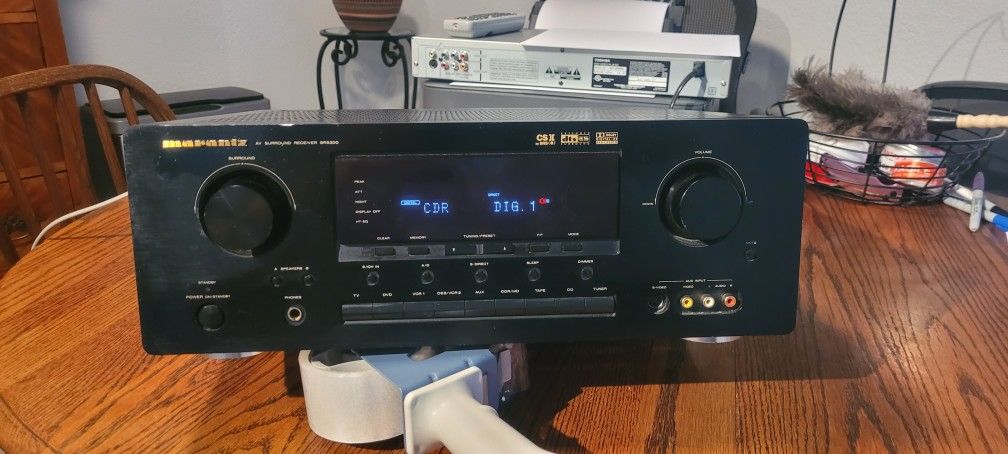 Marantz SR6300/U1B Repair Or Parts. Powers On. Please Read.