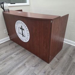GUC Desk for coffee bar, welcome desk, versatile Located in hempstead long island. Available for pickup tuesday/ friday evenings from 8-10, sundays al