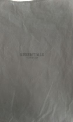 Medium,black, essentials fear of god