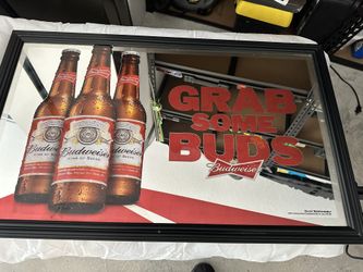 Budweiser Beer Mirror 