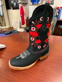 Botas Vaqueras de piel para Mujer