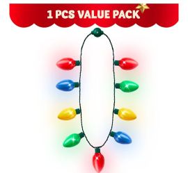 6ct Christmas Light Necklace 