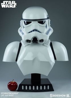Stormtrooper Bust Statue Life Size Sideshow Collectibles