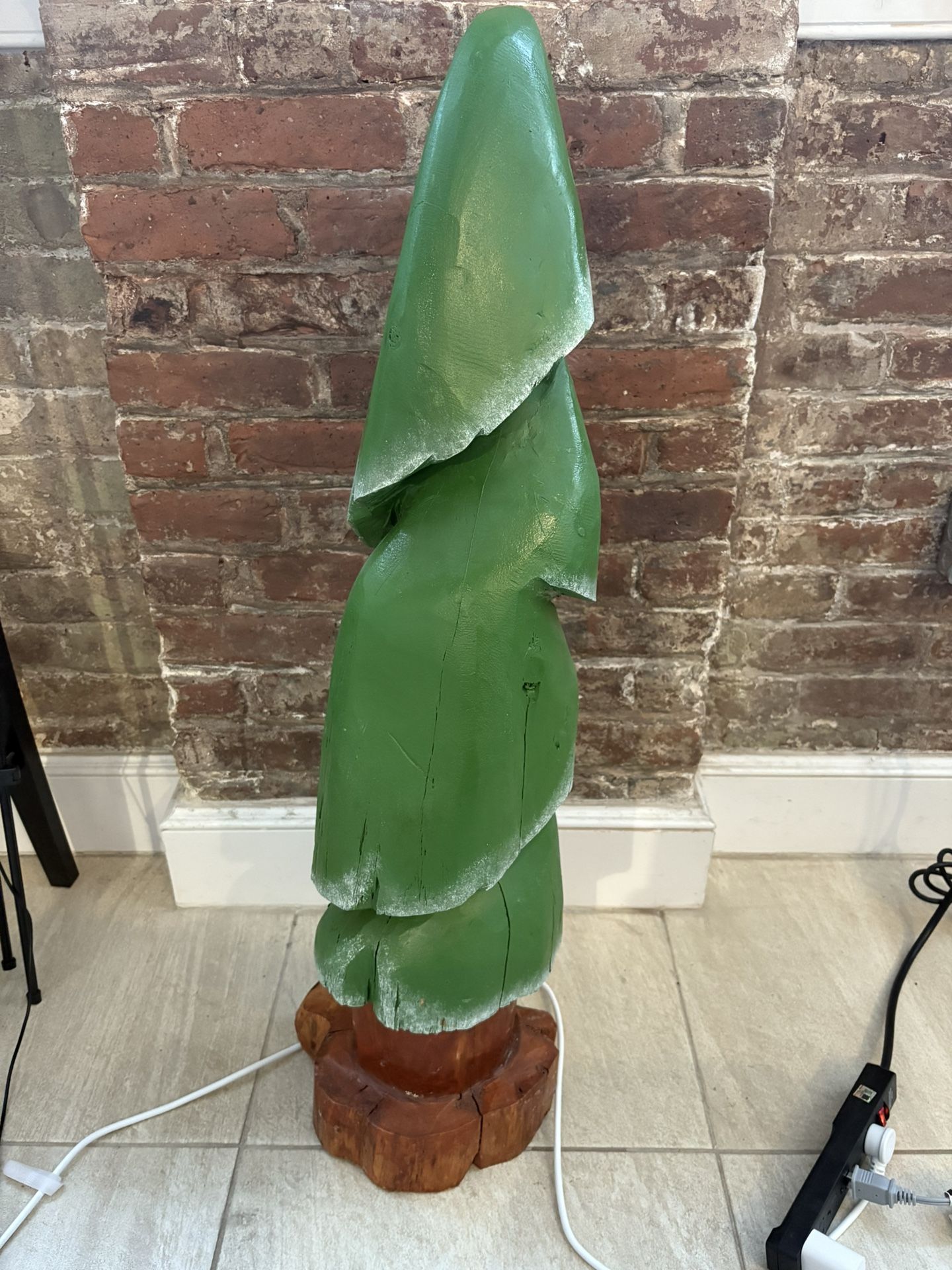 Hand carved Christmas Tree