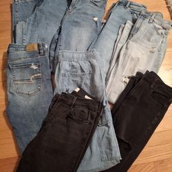 Lot Of Women's Brand Clothes Jeans