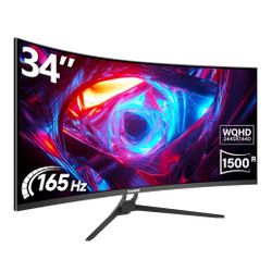 🔥 For Sale: Gawfolk 34” Ultrawide Curved Monitor – LIKE NEW! 🔥