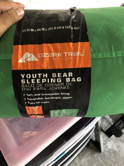 Youth sleeping bag Ozark brand! I have two for sale!