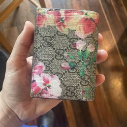 Floral Gucci Wallet 