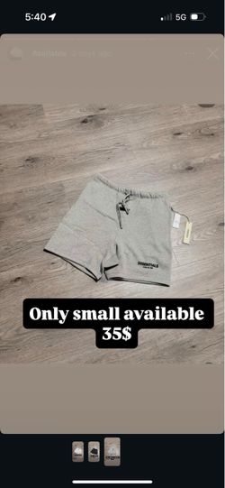 Dark Oat Essentials shorts
