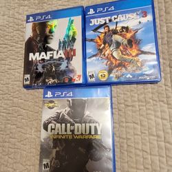 3 Great Action Games In A Perfect Condition For PS4