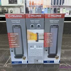 Pelonis Digital Ceramic Tower Heater (Medium Room) 