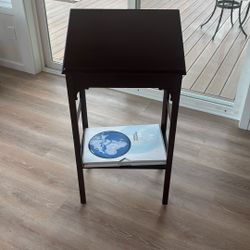 Wood Podium For Oversized Map Books Etc Opens