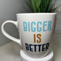 Clay Art "Bigger Is Better" Oversized 20oz Ceramic Coffee/Tea Mug