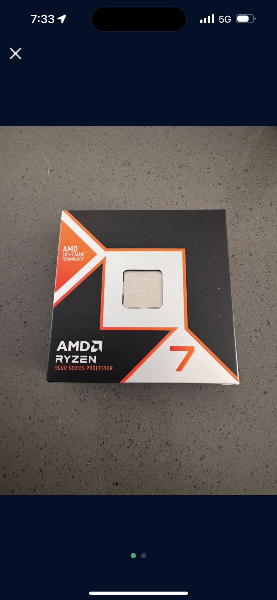 9800x3d Brand New From Amazon
