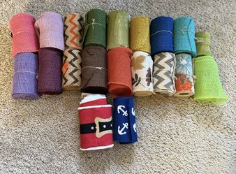 Brand New Rolls Of Burlap