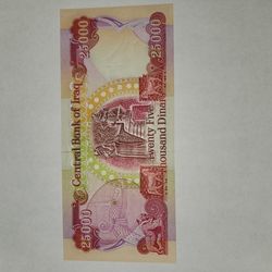 250,000 Iraqi Dinar