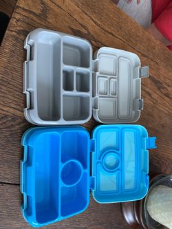 Portion control lunch containers