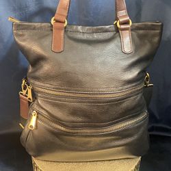 FOSSIL 3 In 1 Explorer Foldable Convertible Bag