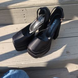 Black Platform Heels