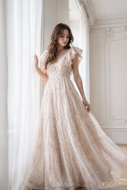 Roses romantic dress New L