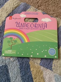 Mrs. Grossman's Unicornia Peel & Play Activity Set