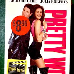 Pretty Woman (1990 VHS) Factory Sealed - Touchstone Seal & Proof of Purchase Tab - Original