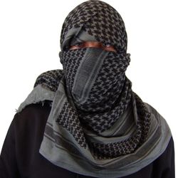 Shemagh Palestine Keffiyeh Military Tactical Desert Outdoor Hiking Paintball Camouflage Wrap Bandana Balaclava Scarf
