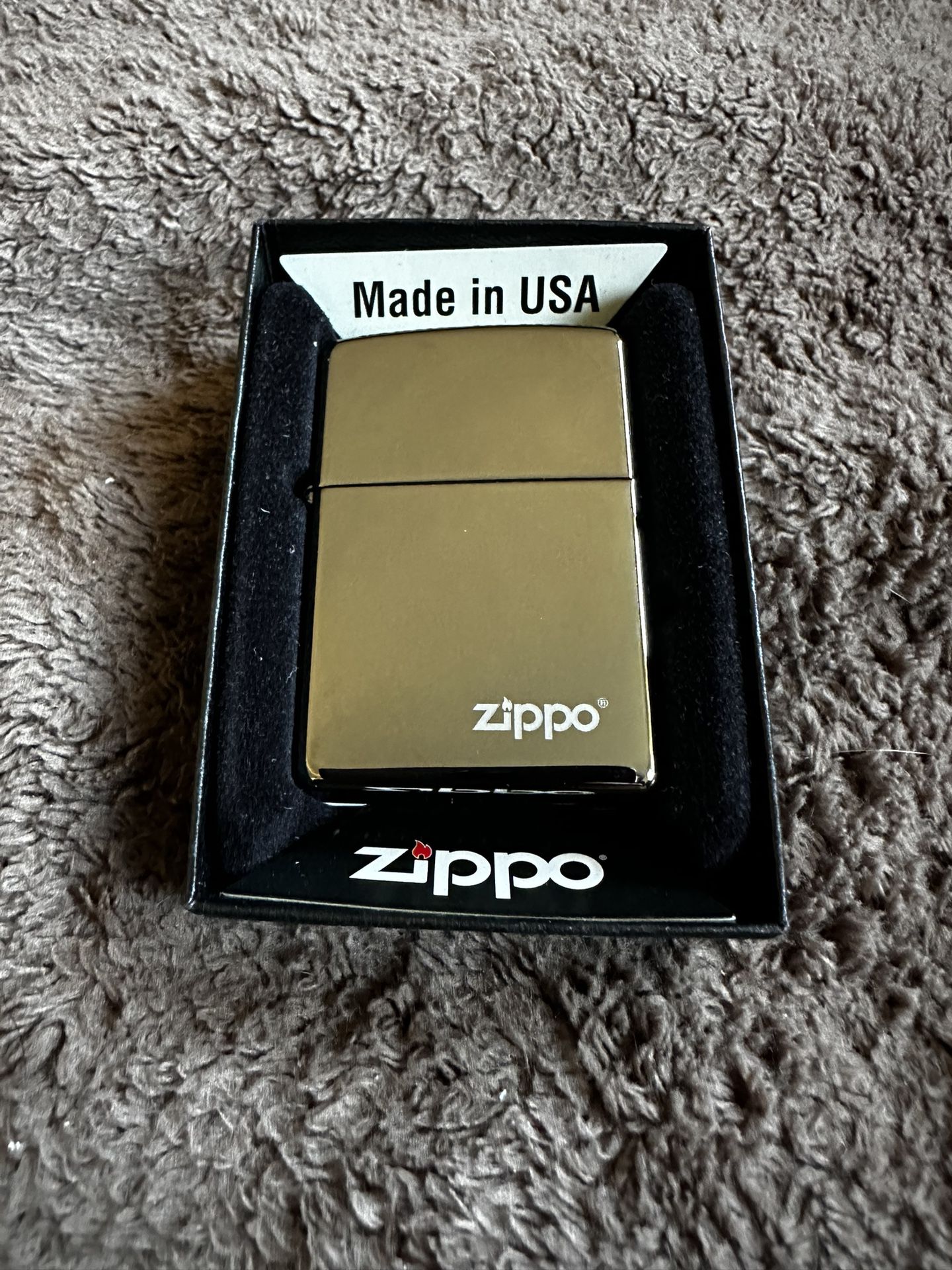 Genuine Black Ice Zippo Lighter