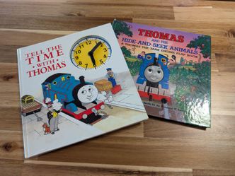 Thomas the Tank Engine Book Set: Tell the Time with Thomas & Hide-and-Seek Animals