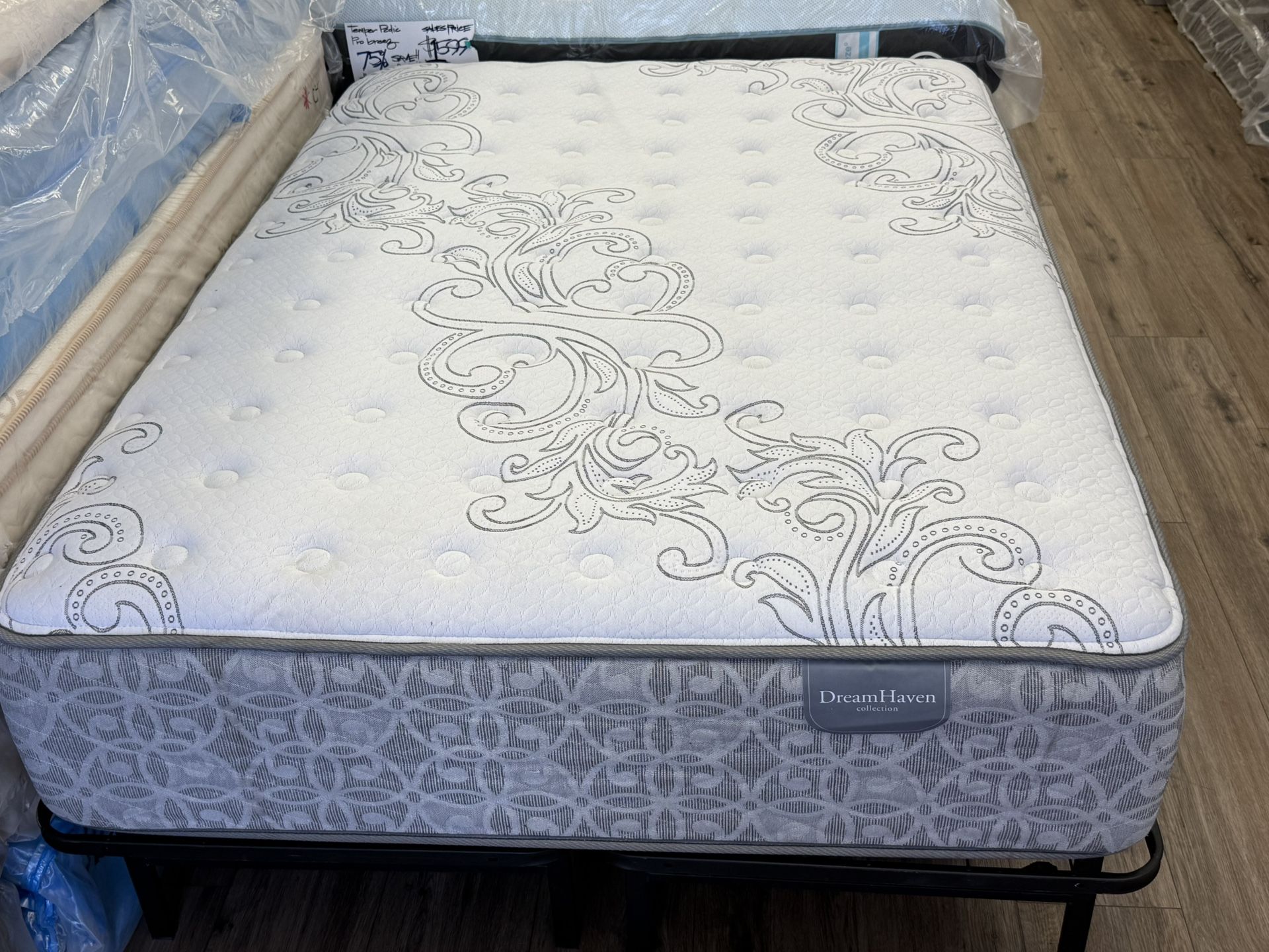 Full Size Luxury Firm 14” Mattress $349/ Add $99 For Metal Foundation Or Box Spring