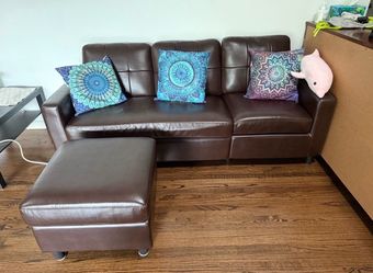 Sofa and ottoman