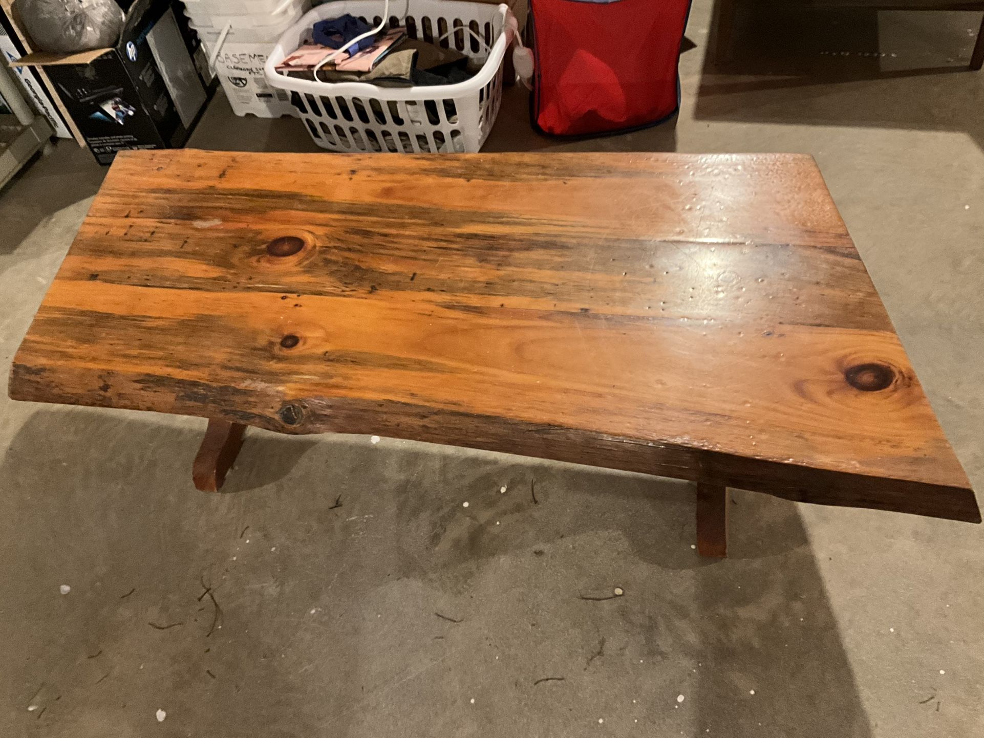 Live Edge Coffee Table