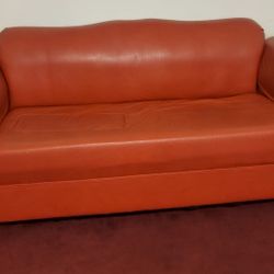 Red 3 Seater couch
